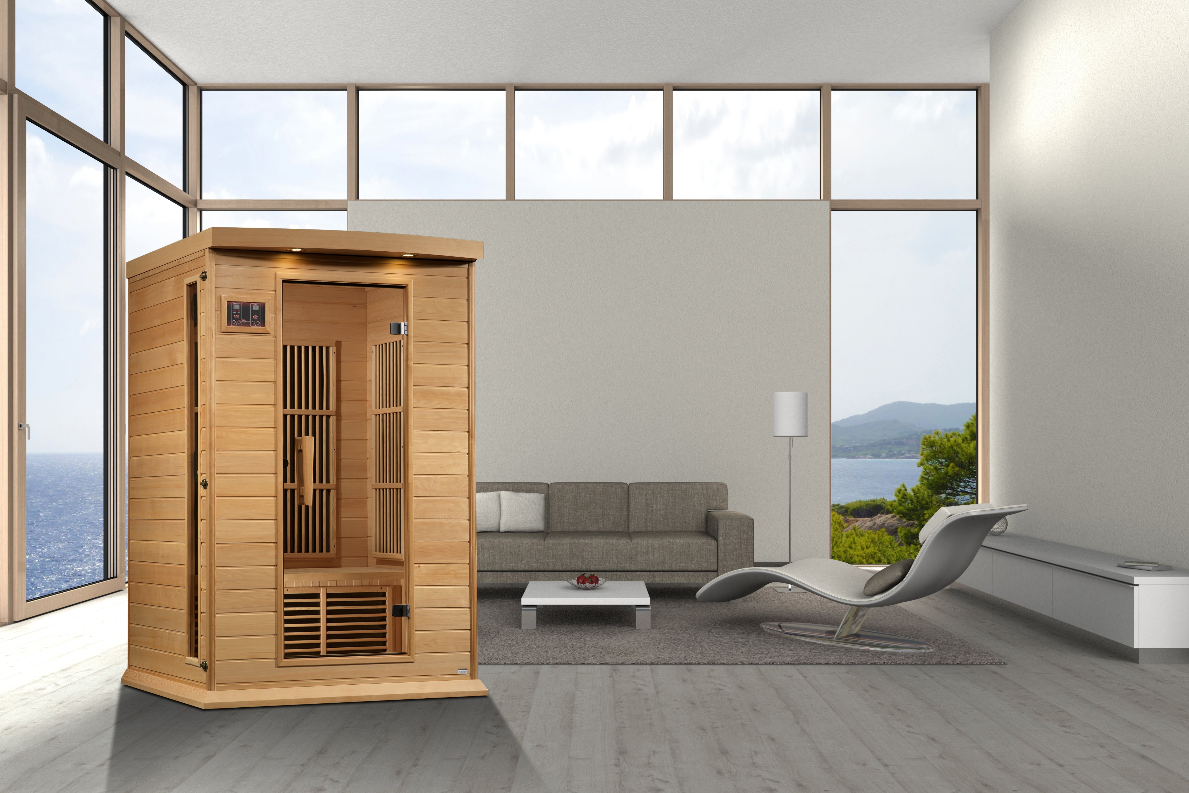 Maxxus 2 Person Low EMF Infrared Sauna (MX-K206-01)
