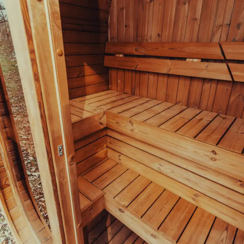 Mande Spa MW12 ThermoWood Outdoor Sauna