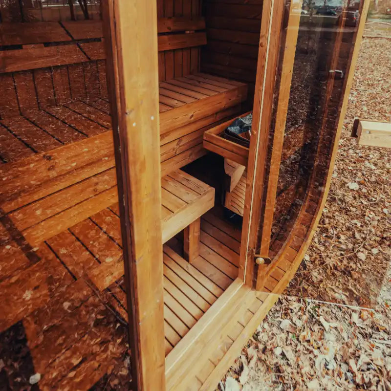 Mande Spa MW12 ThermoWood Outdoor Sauna