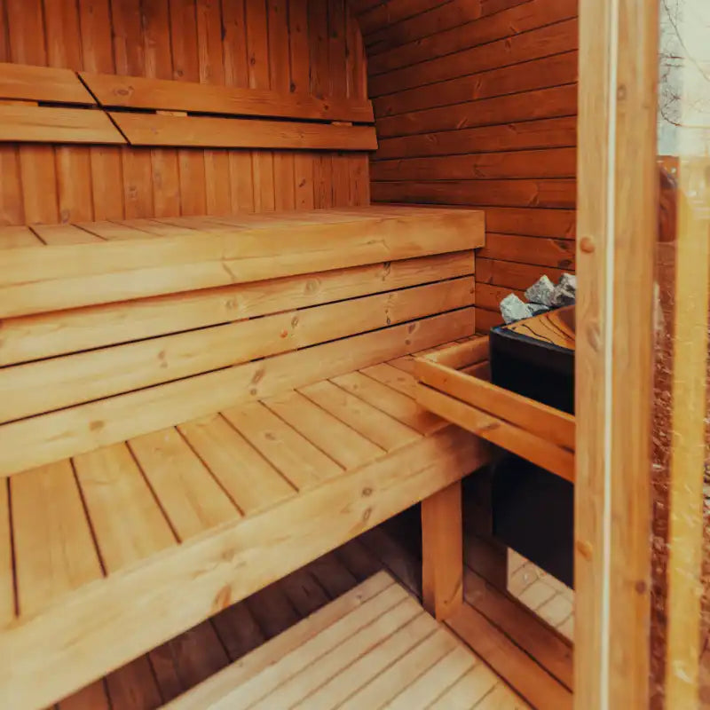 Mande Spa MW16 ThermoWood Outdoor Sauna