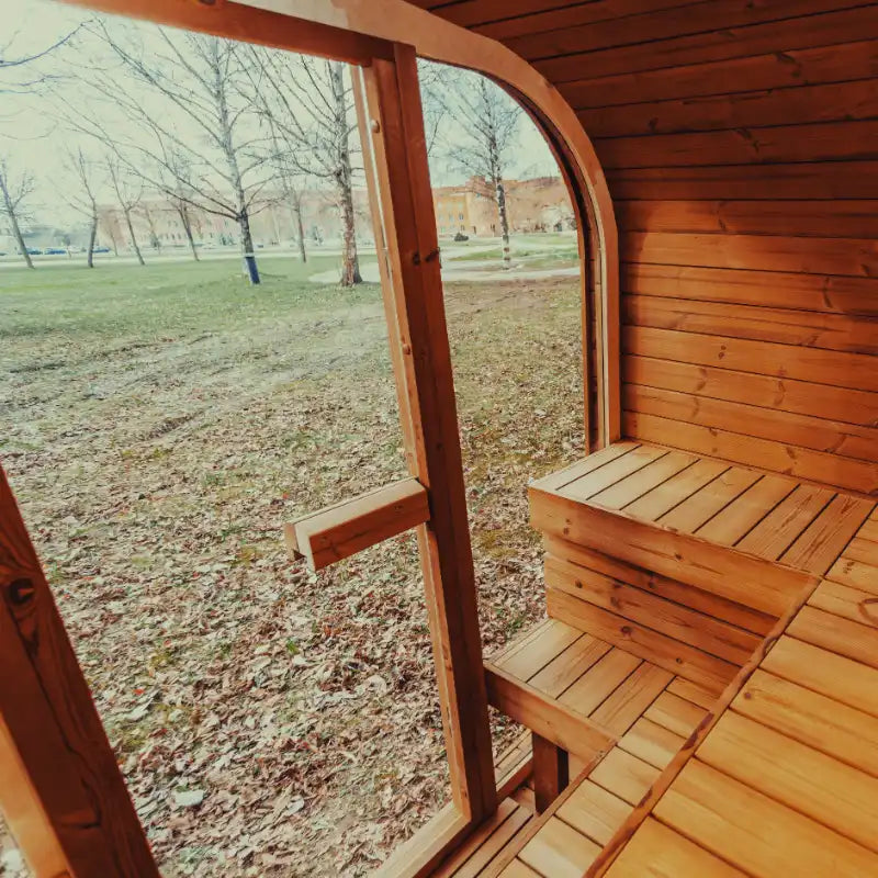 Mande Spa MW16 ThermoWood Outdoor Sauna