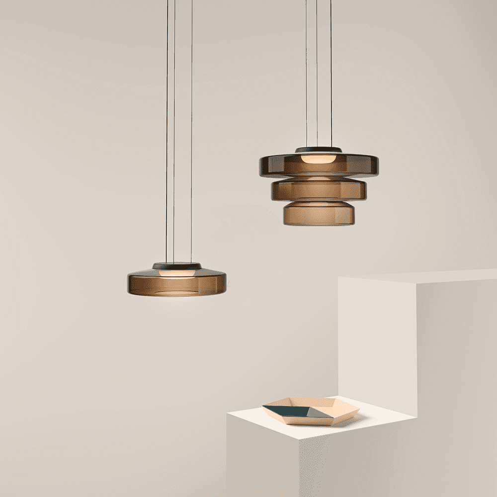 Levels Glass Pendant Light