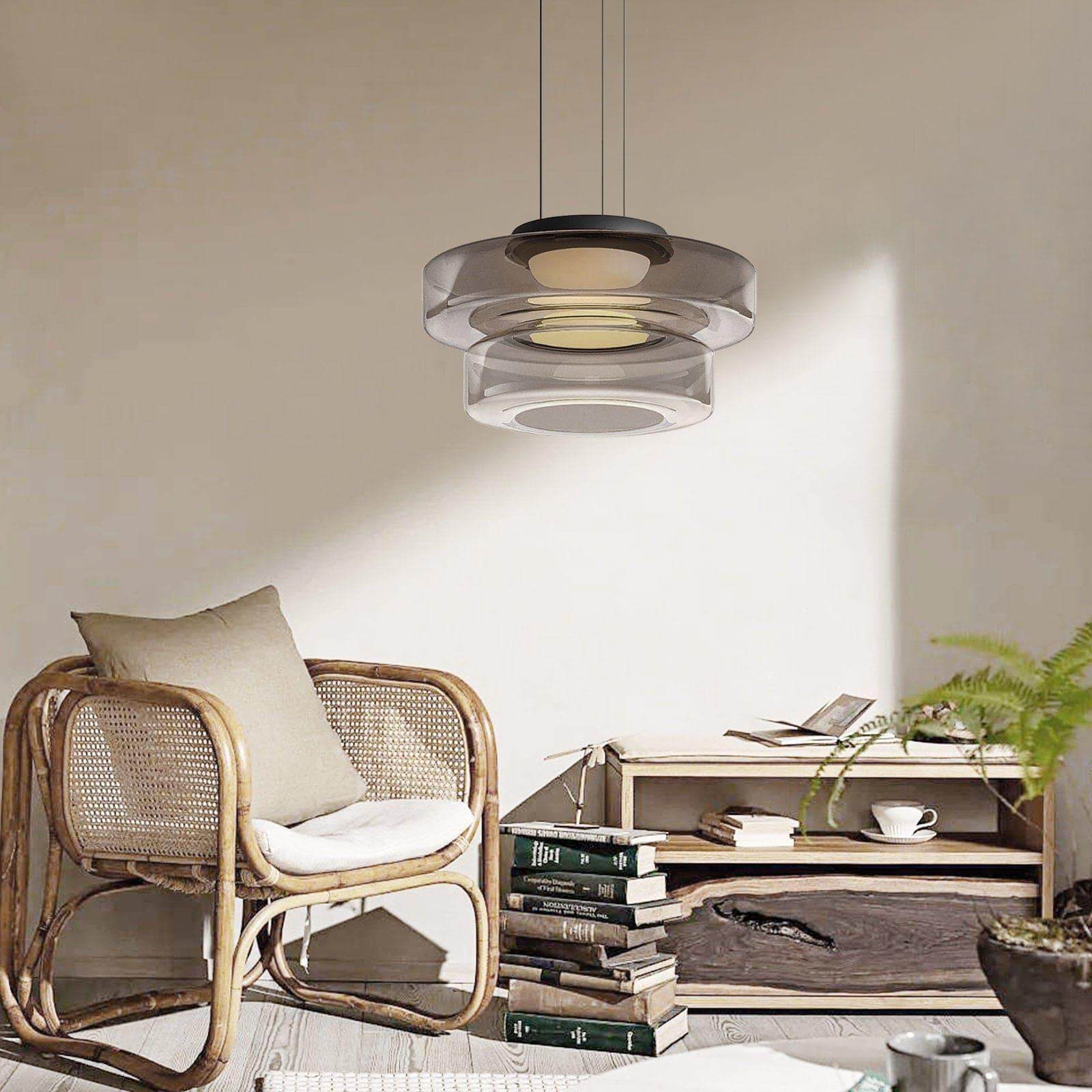Levels Glass Pendant Light