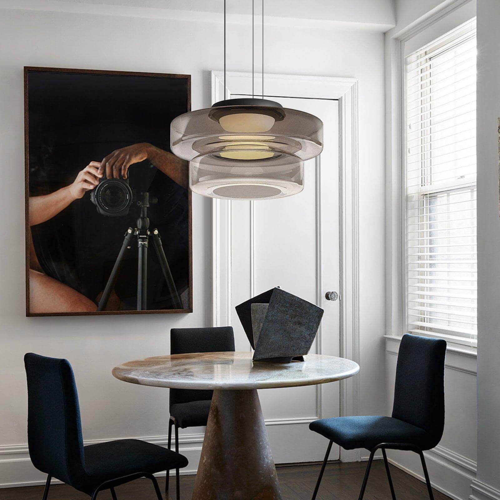 Levels Glass Pendant Light