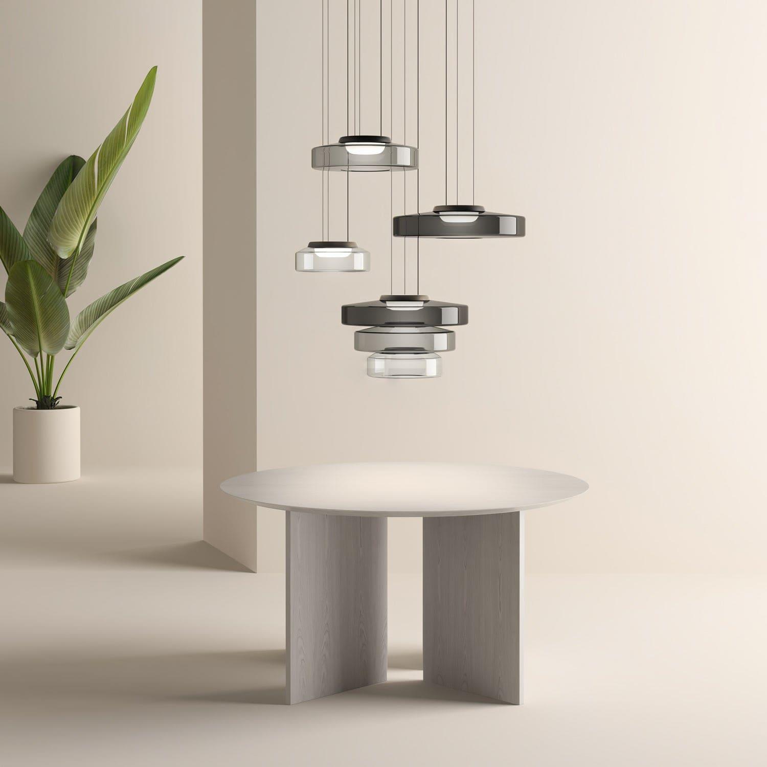 Levels Glass Pendant Light