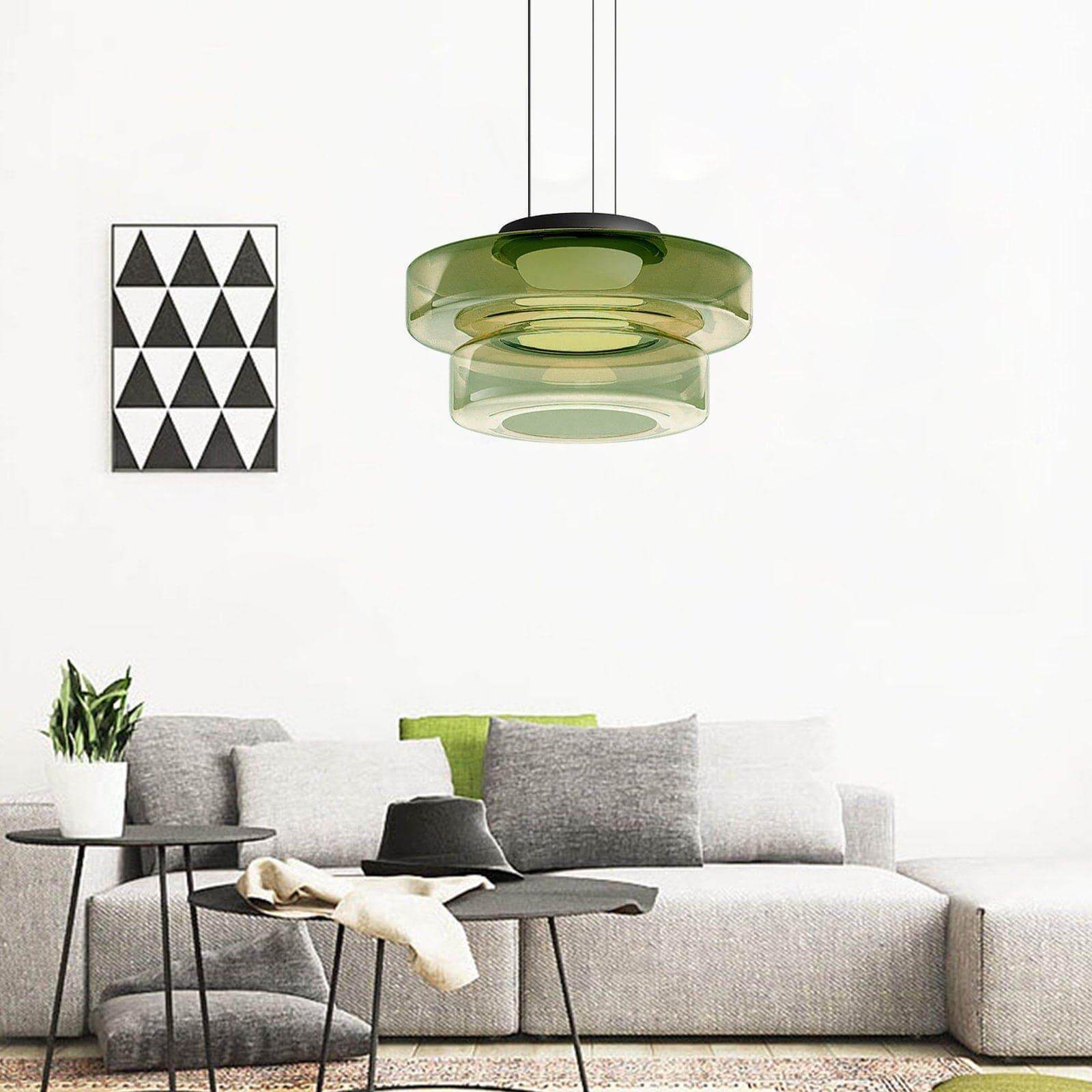 Levels Glass Pendant Light