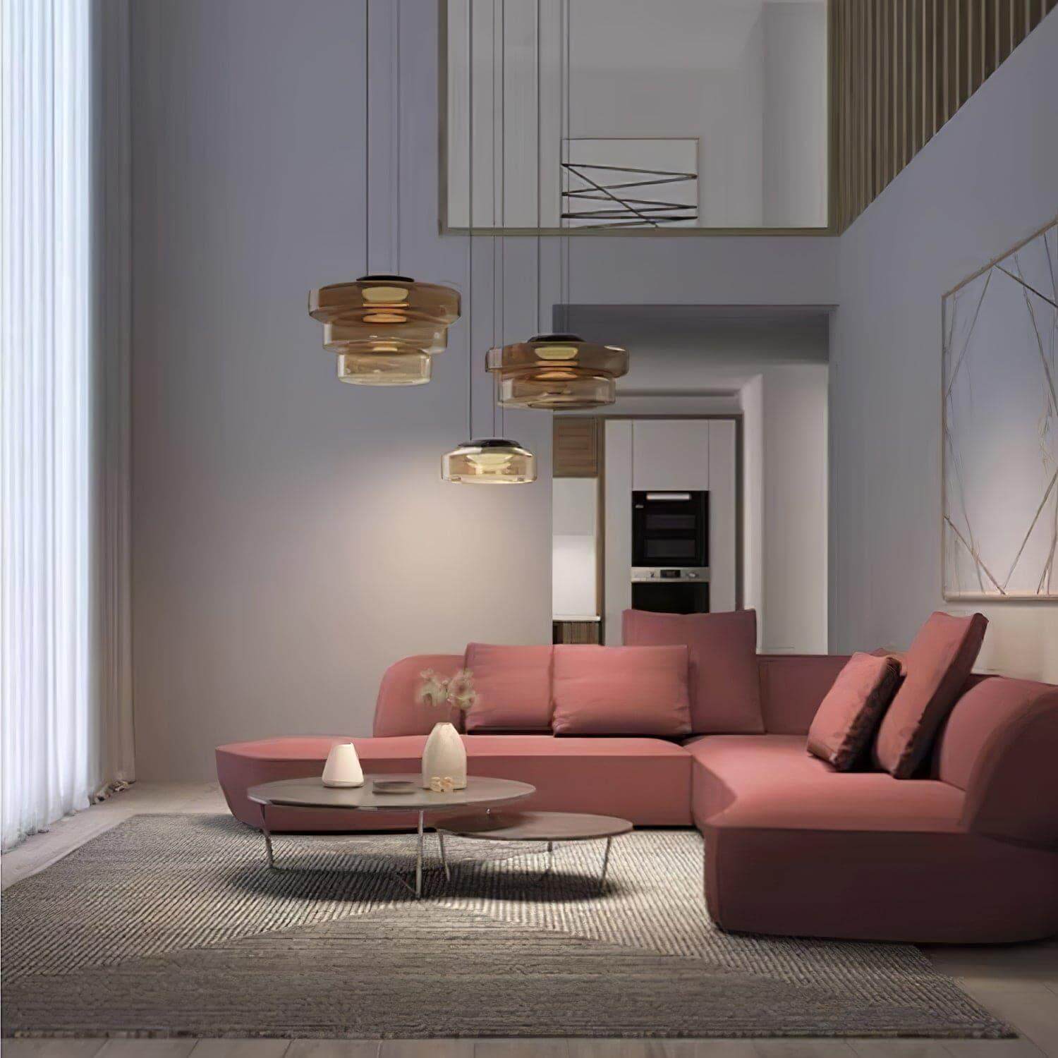 Levels Glass Pendant Light