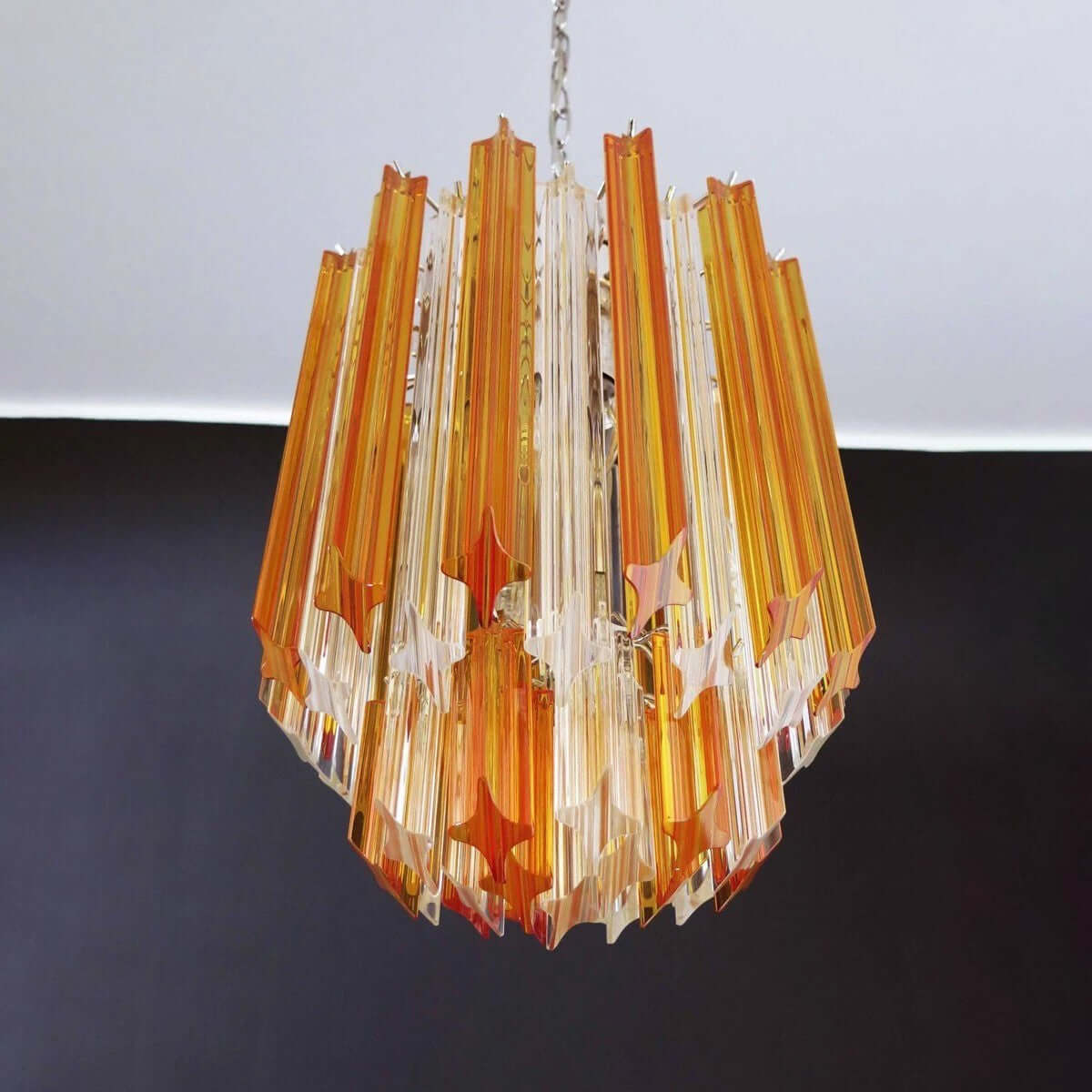 Murano Prisms Chandelier 12"