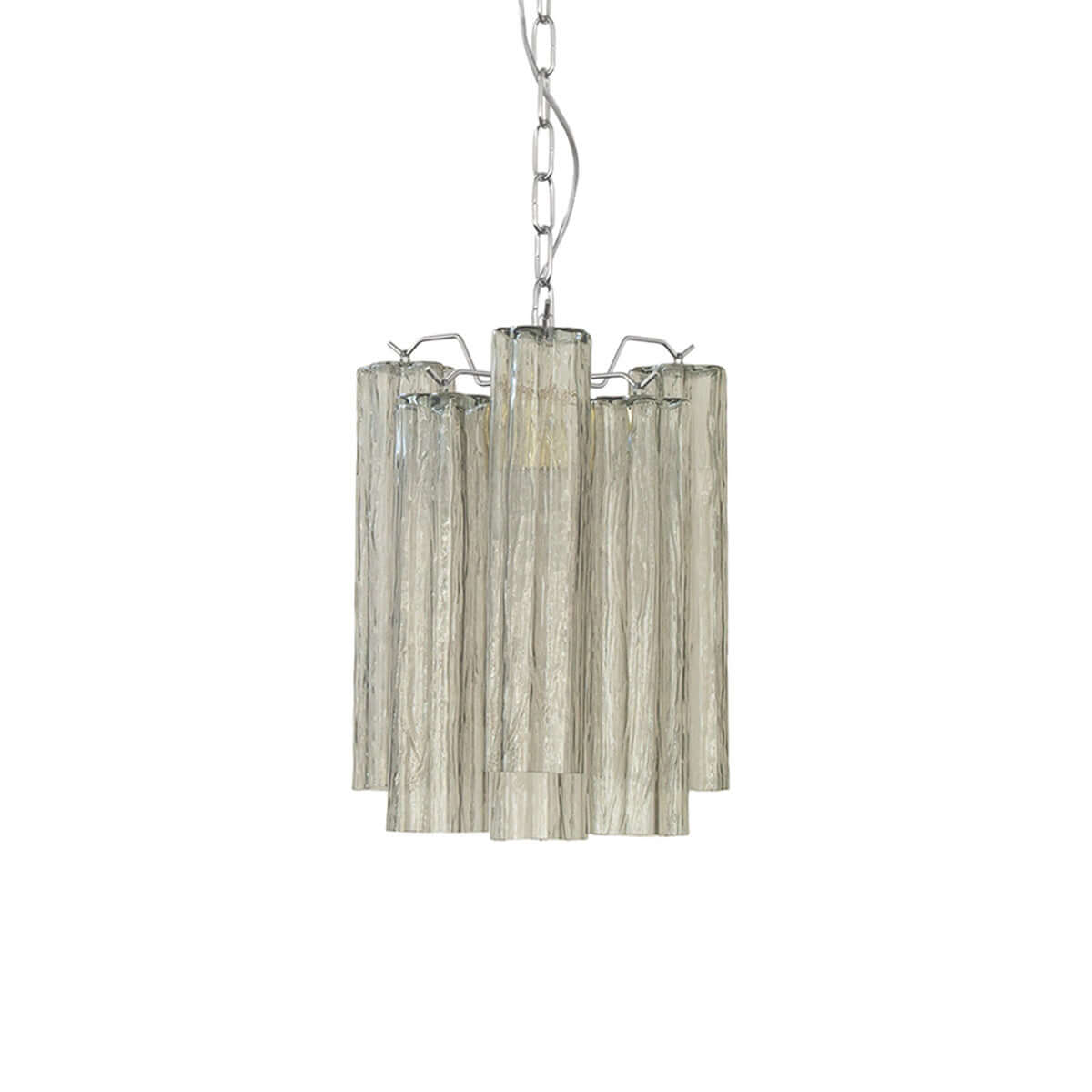 Murano Tubes Chandelier 11"