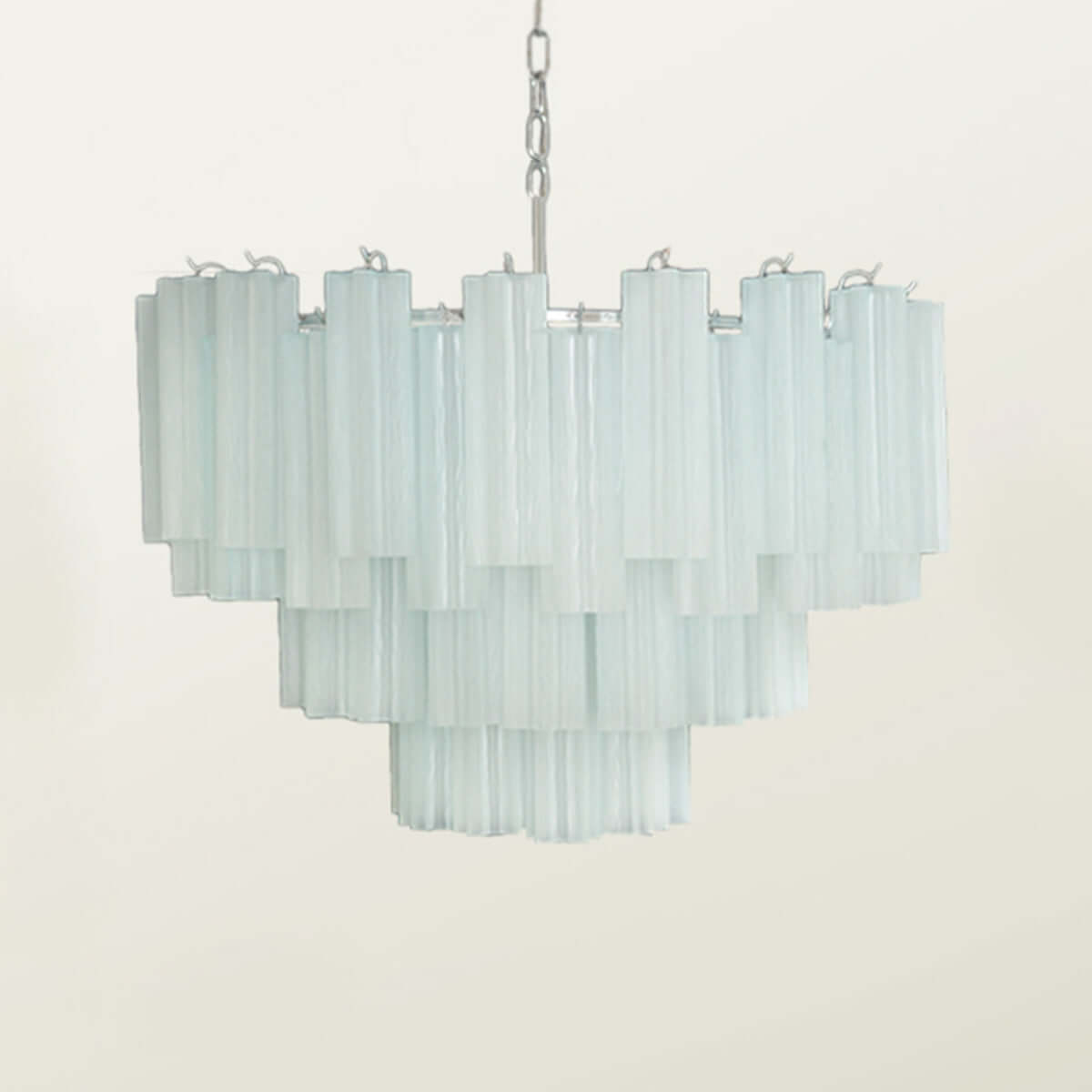 Murano Tubes Chandelier 32"