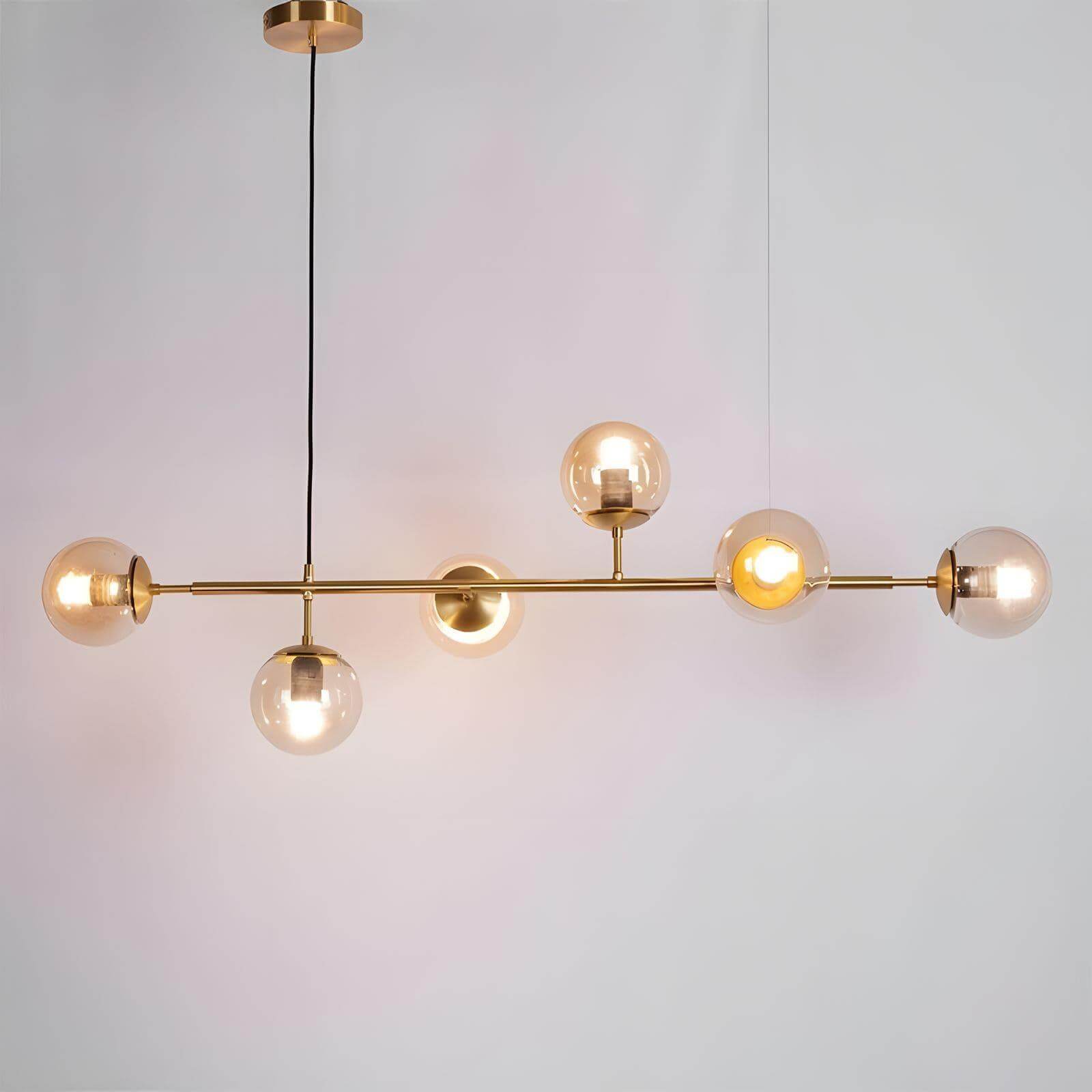 Orb Glass Chandelier