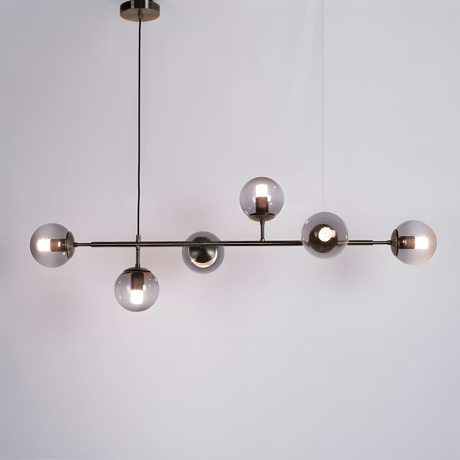 Orb Glass Chandelier