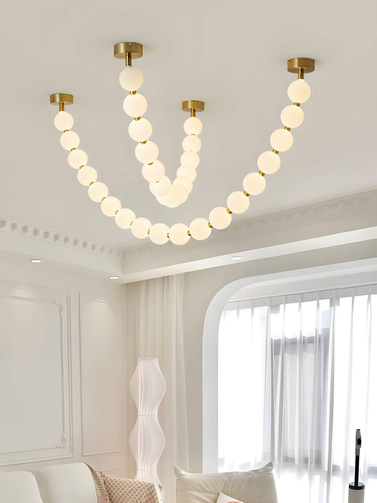 Pearl Necklace Combination Chandelier