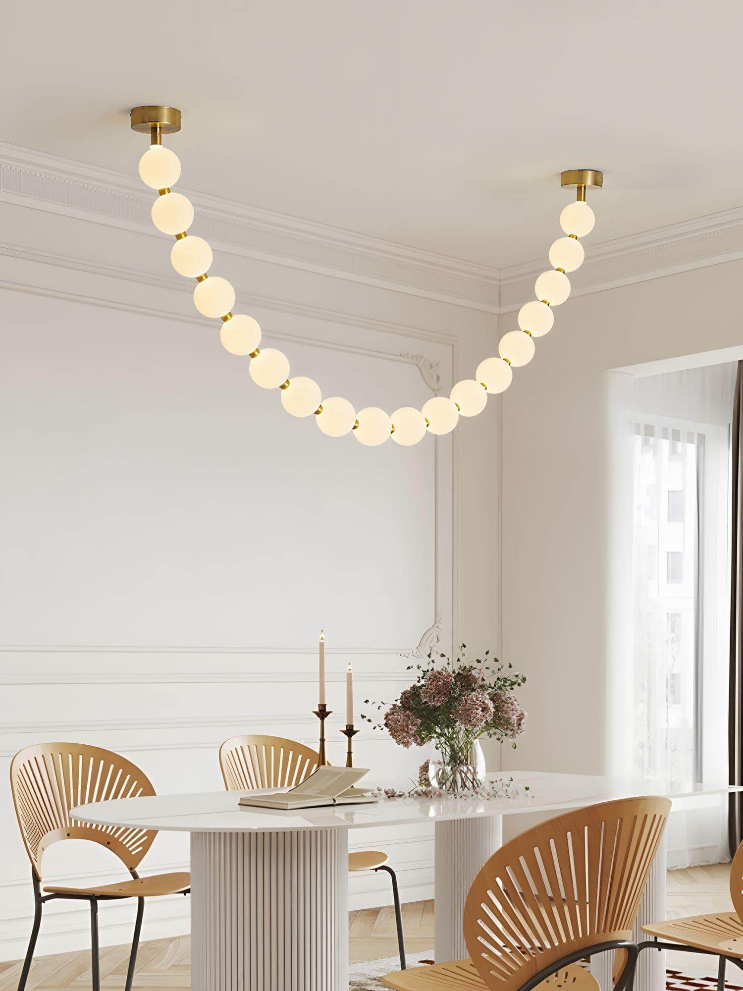Pearl Necklace Combination Chandelier
