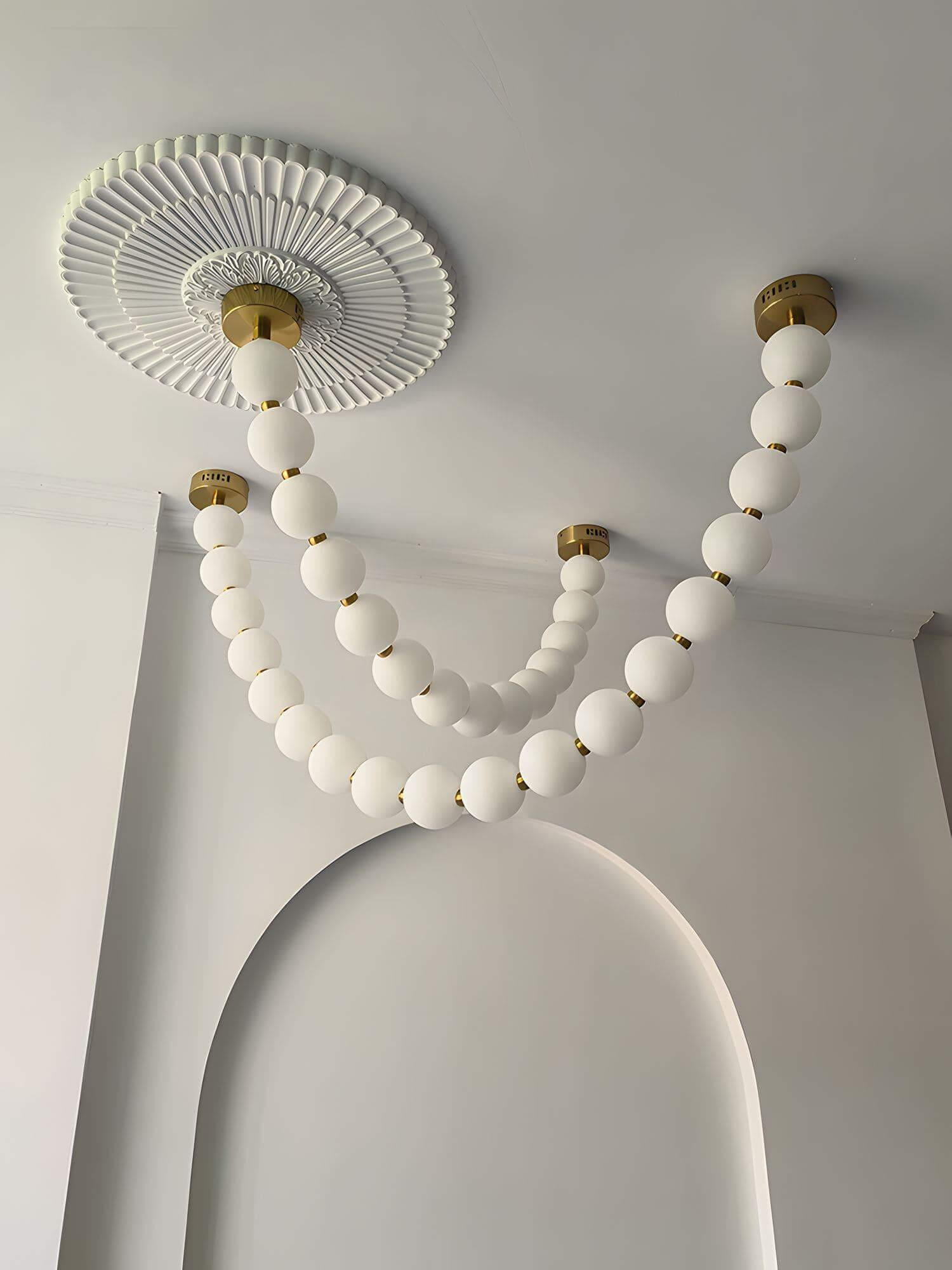 Pearl Necklace Combination Chandelier
