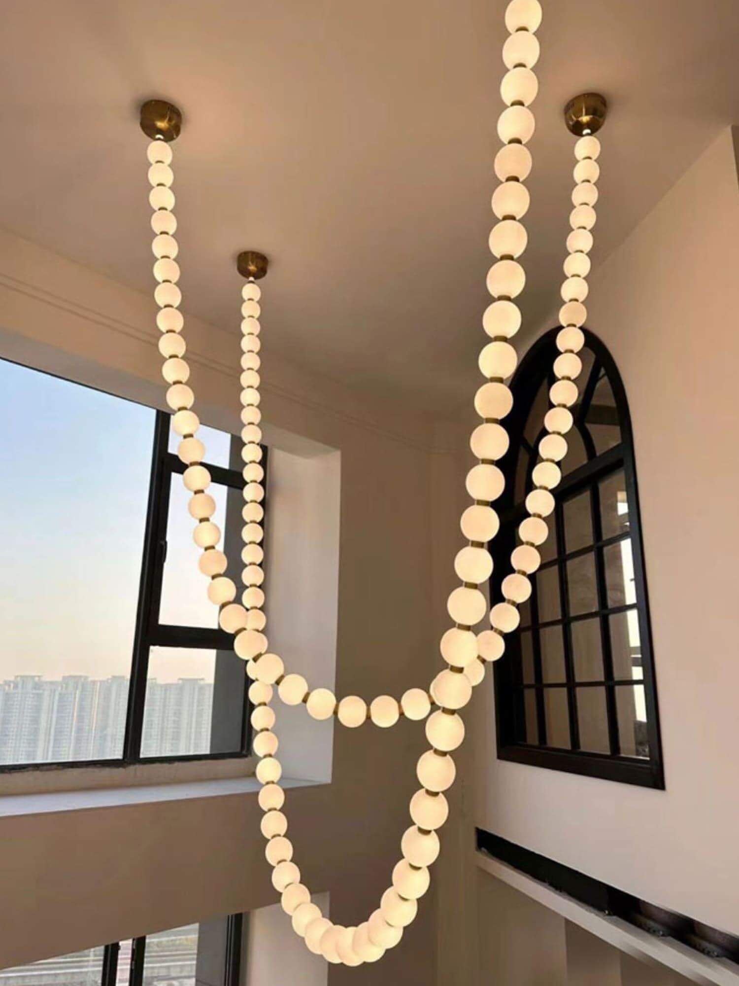 Pearl Necklace Combination Chandelier