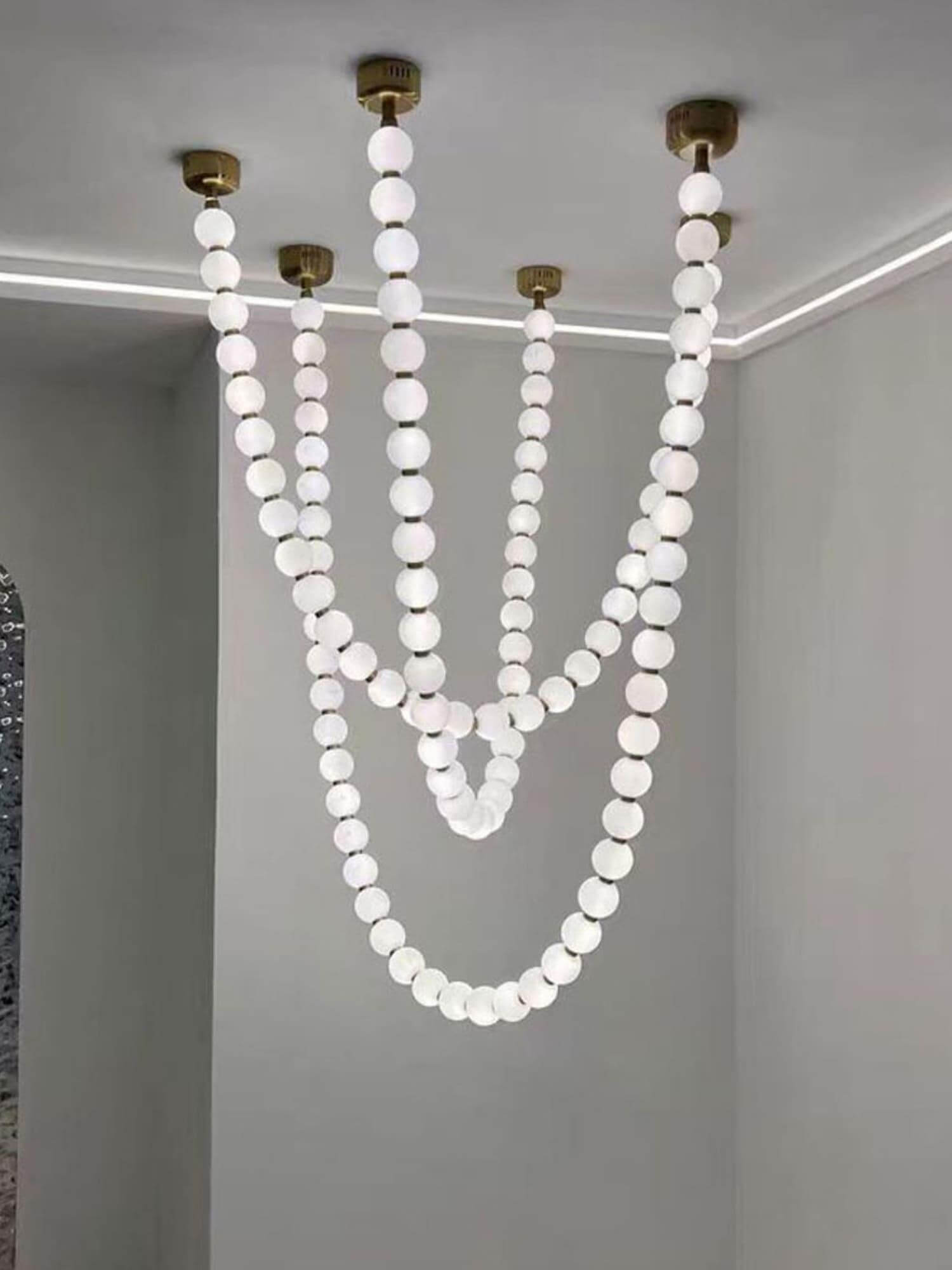 Pearl Necklace Combination Chandelier