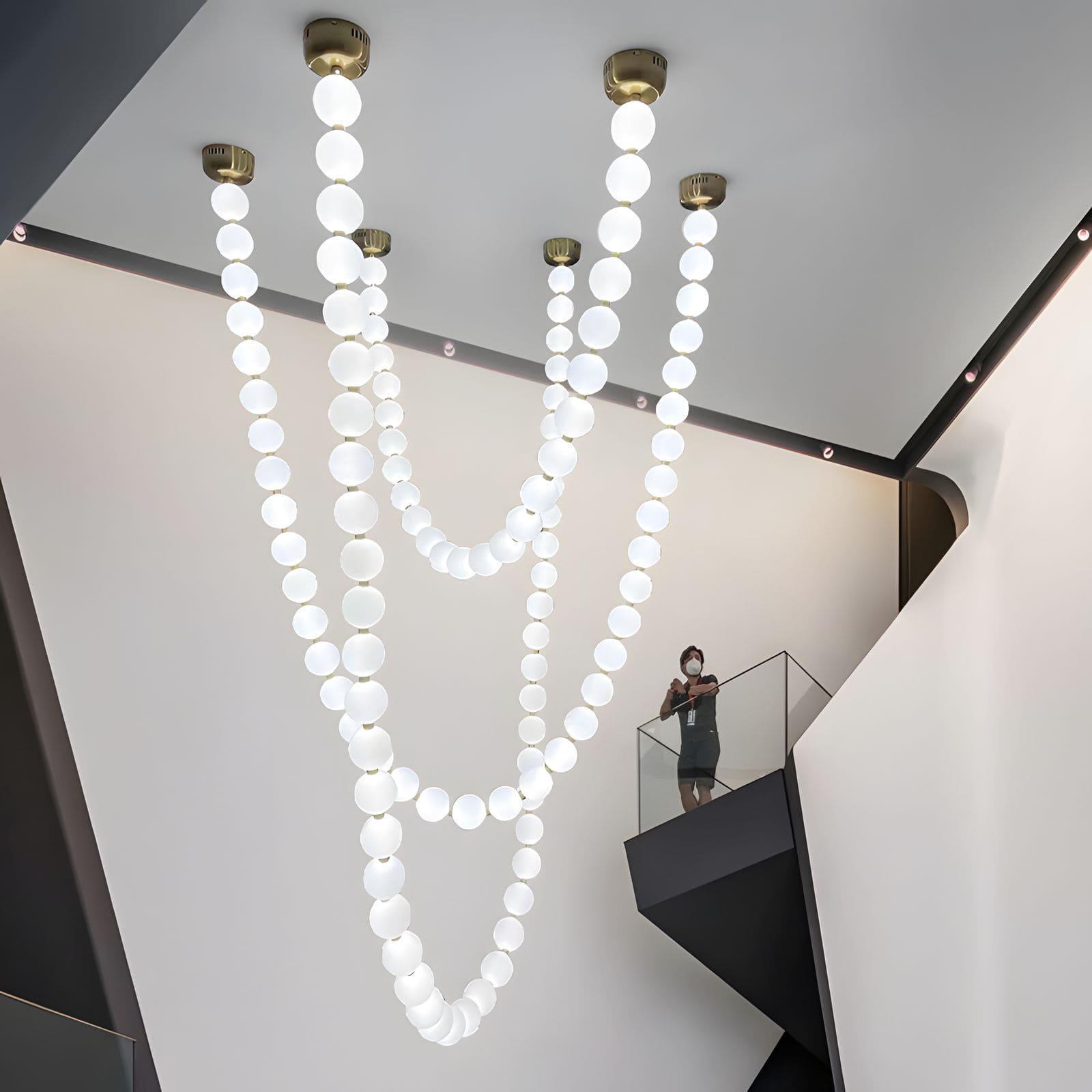 Pearl Necklace Combination Chandelier