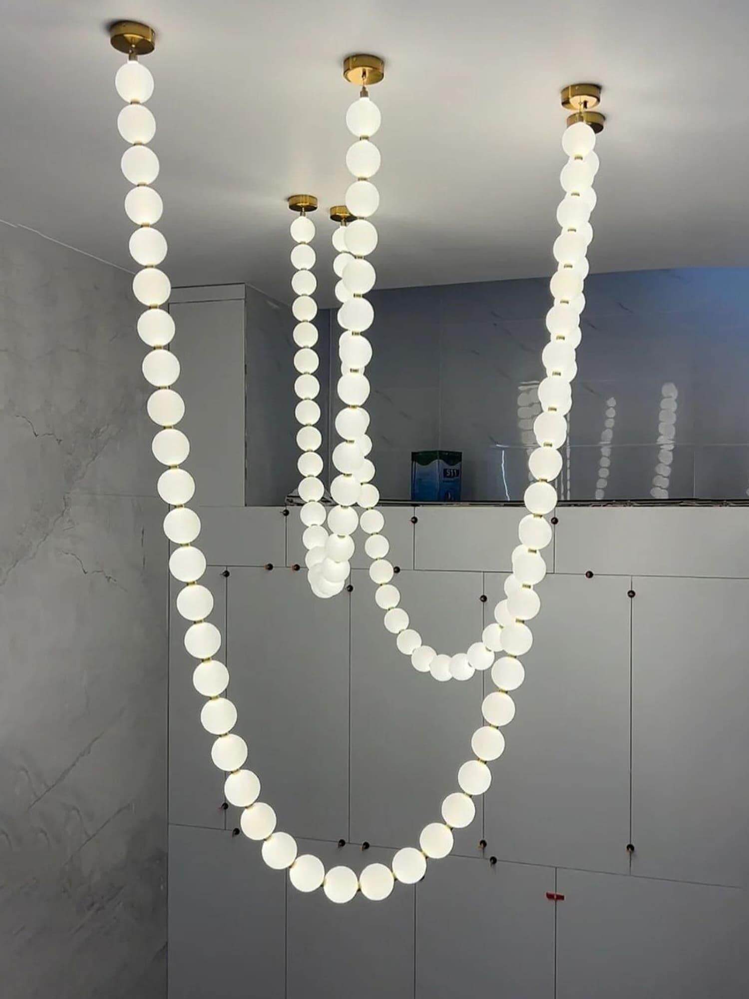Pearl Necklace Combination Chandelier