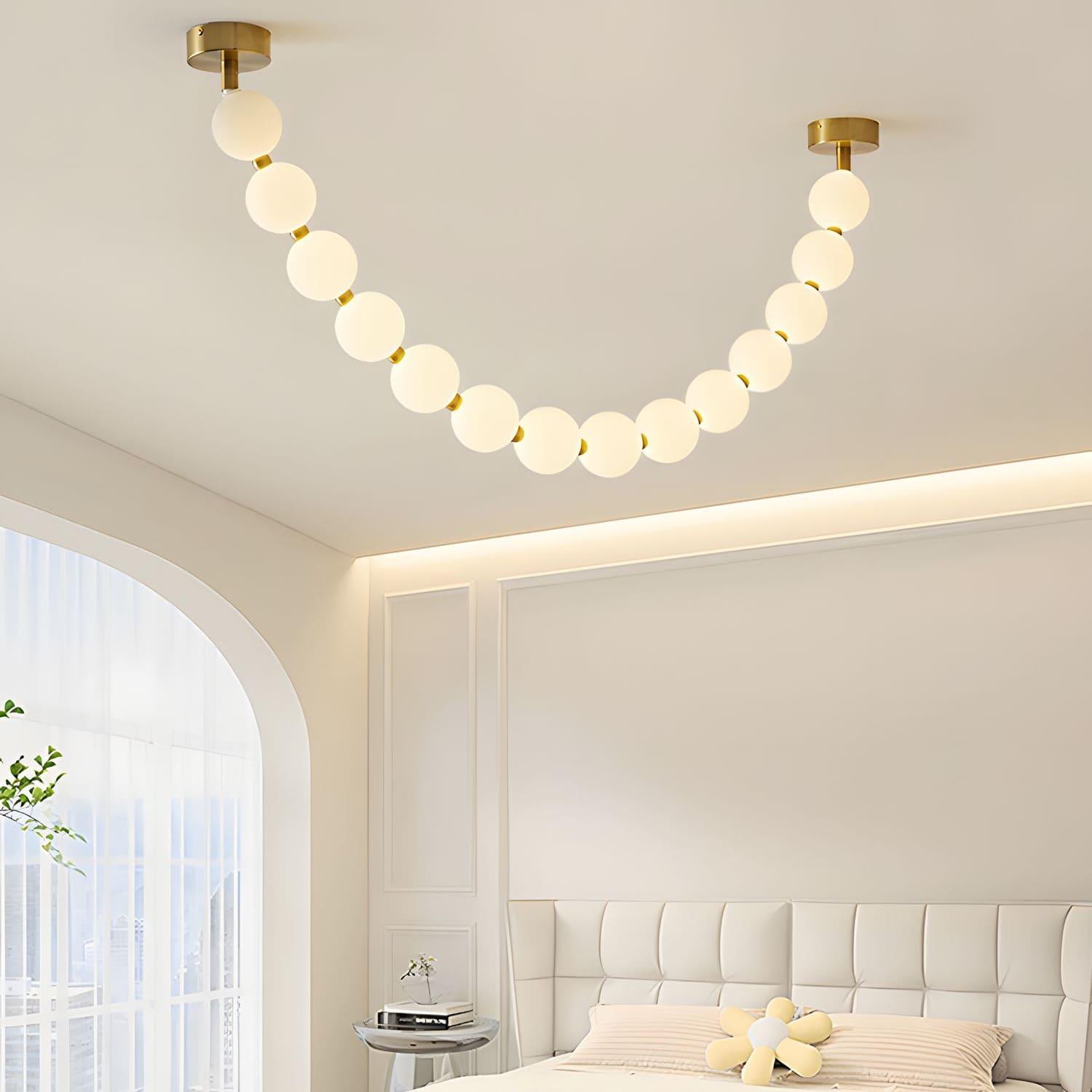 Pearl Necklace Combination Chandelier