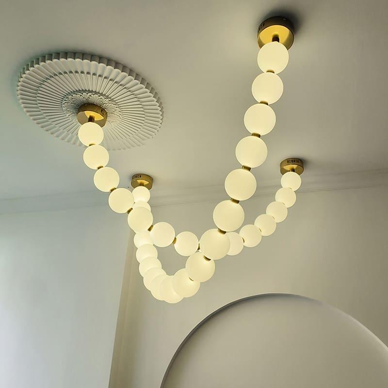 Pearl Necklace Combination Chandelier