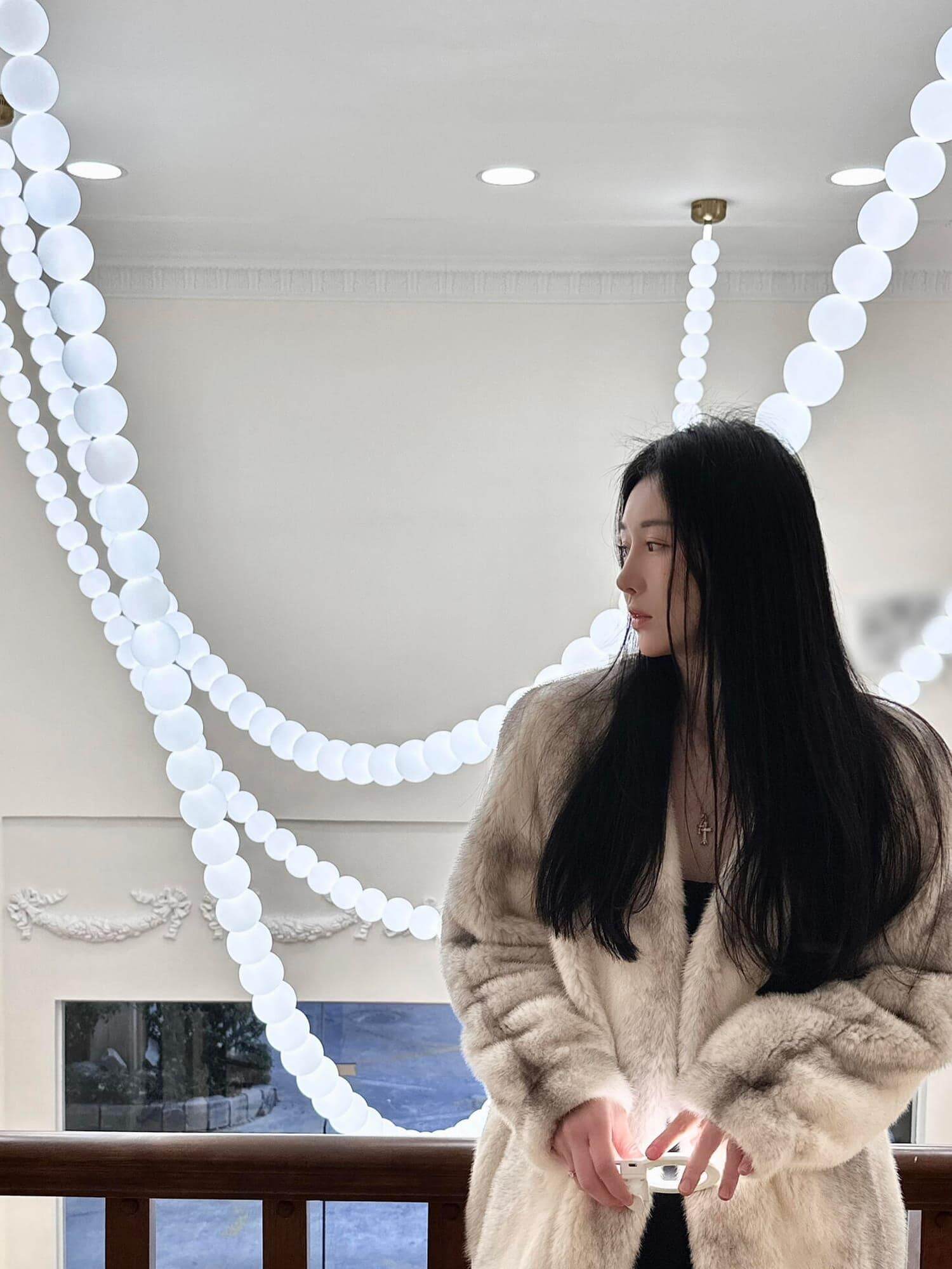 Pearl Necklace Combination Chandelier