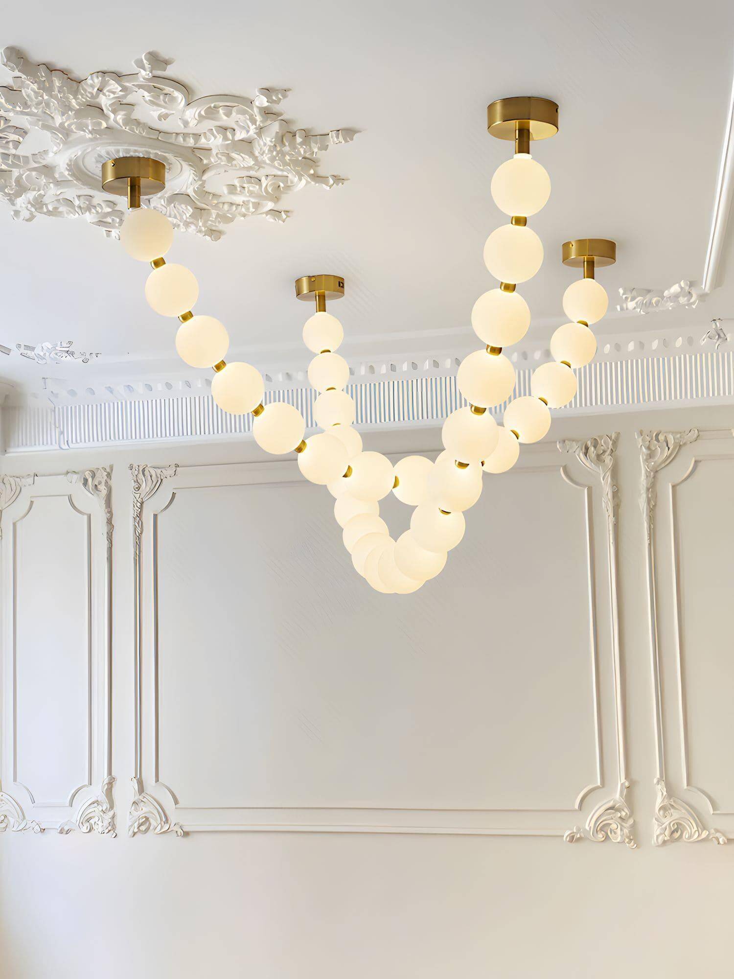 Pearl Necklace Combination Chandelier