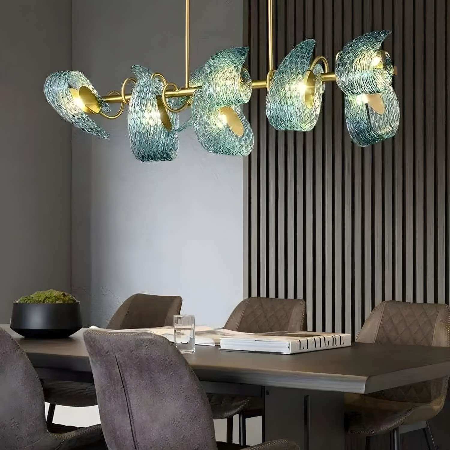 Petal Blue Chandelier