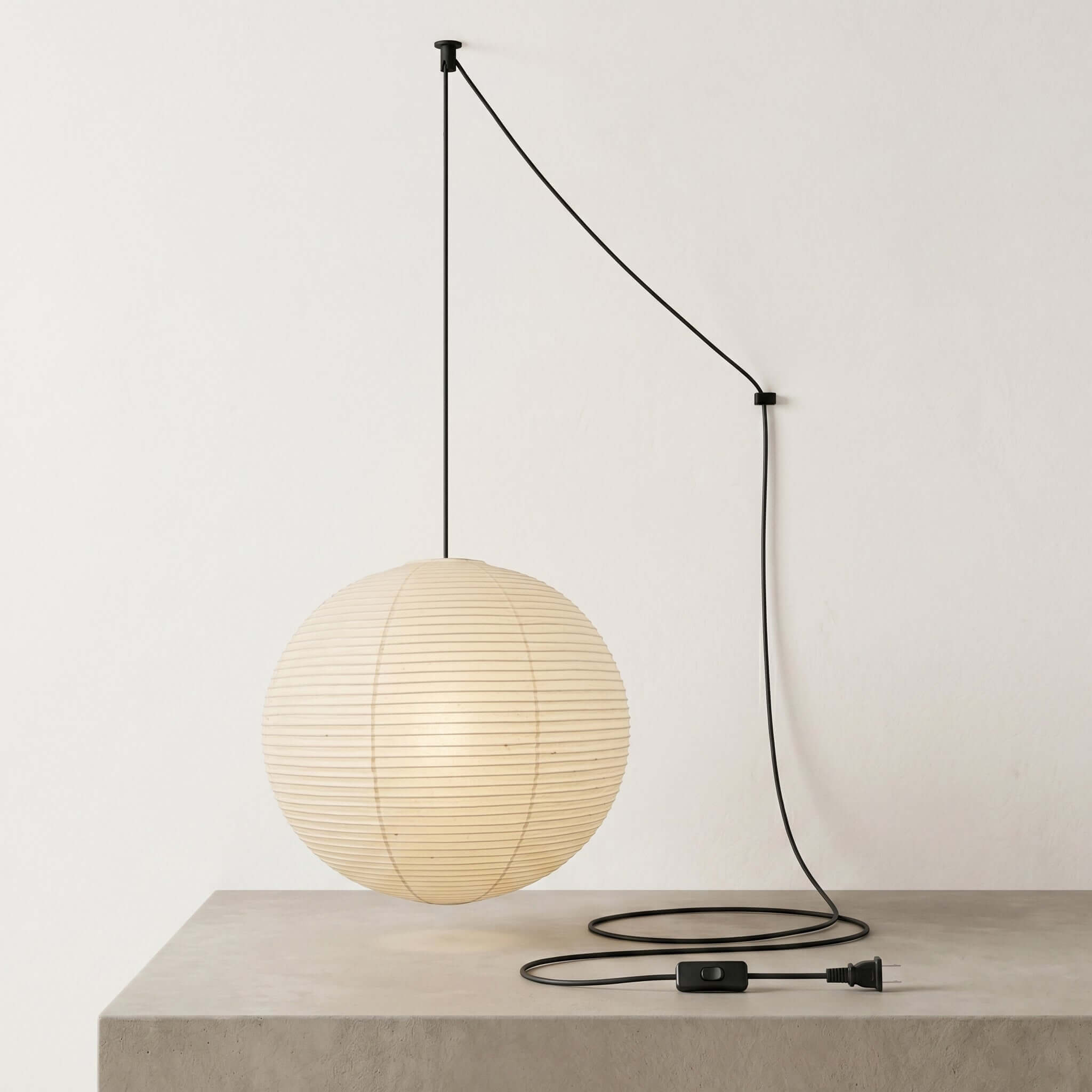 Plug-In Cord with Switch for Pendant Lights (5M / 196")