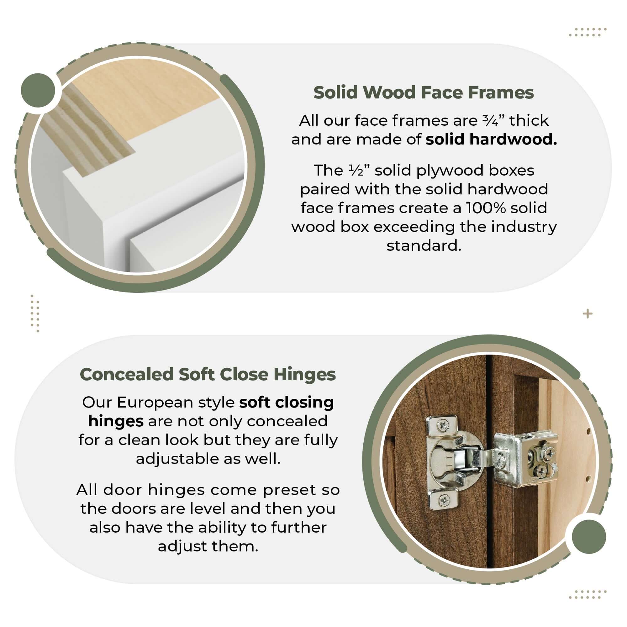 24 Inch Hickory Shaker Single Sink Bathroom Vanity