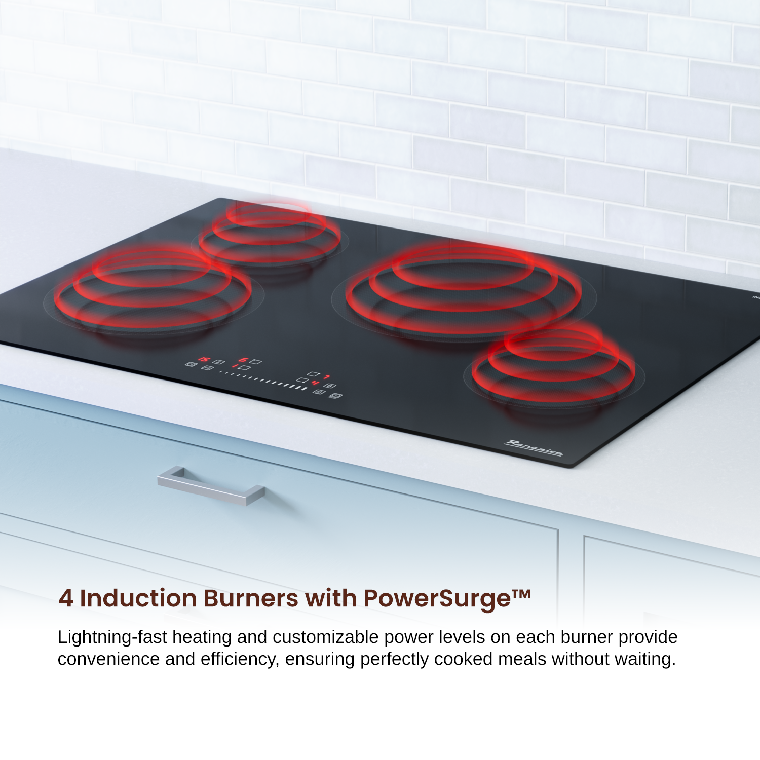 Rangaire 30" Induction Cooktop 4 Burners RCI301S