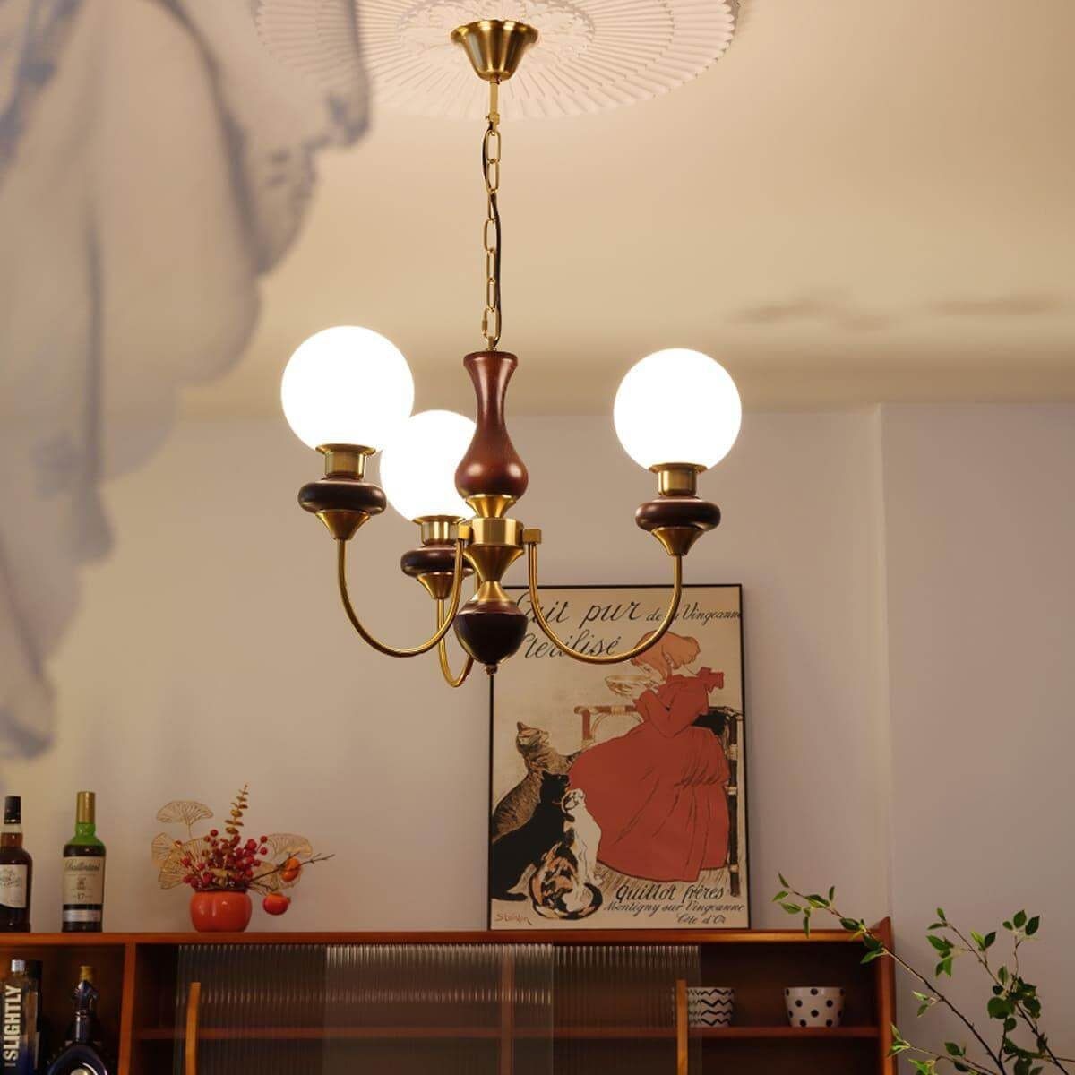 Retro Monique Chandelier