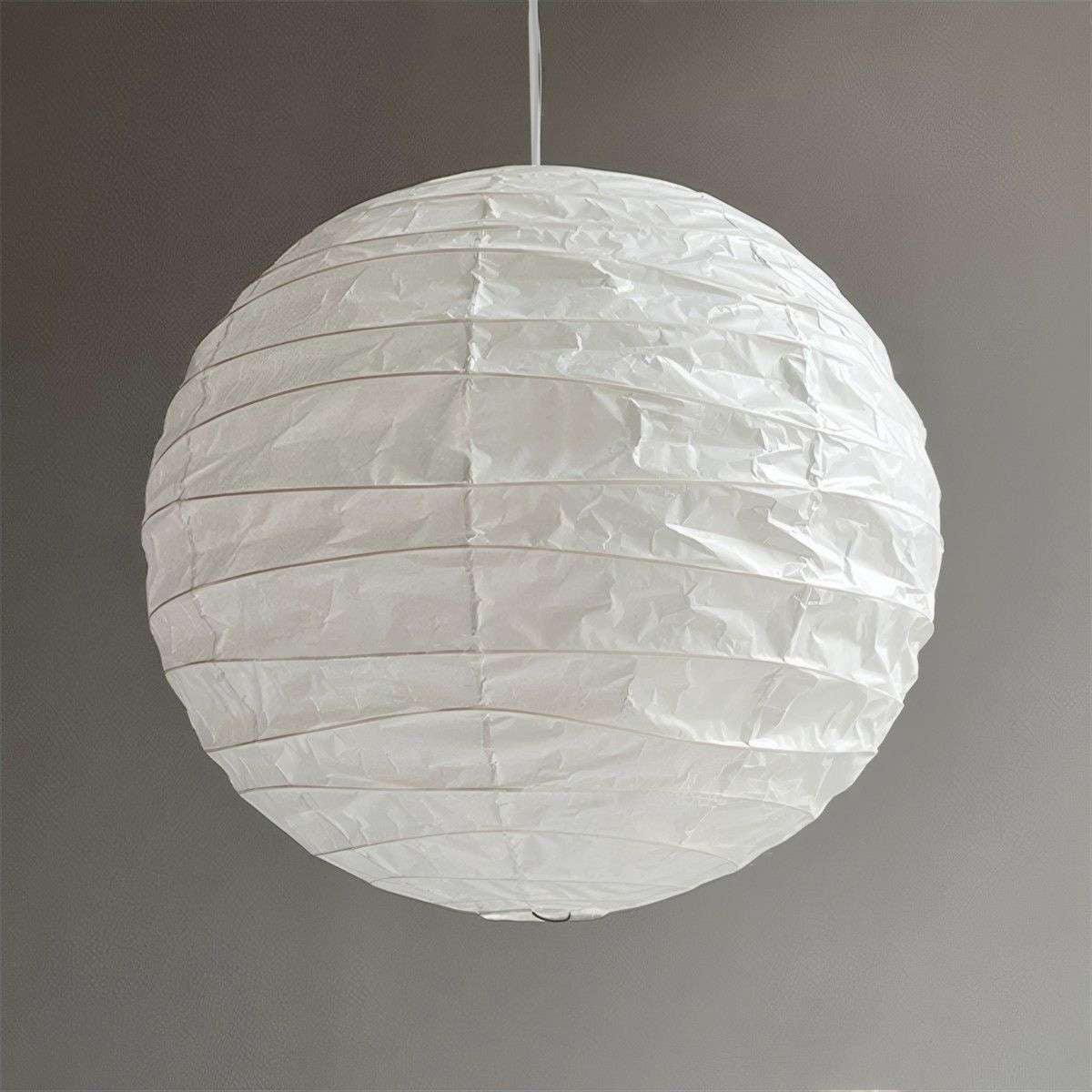 Rice Paper Round D Pendant Light
