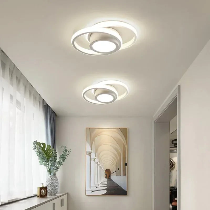 LED Body Sensor Ceiling Light - Efficient Lighting Solution for Aisle, Entryway, Closet, and Cloakroom