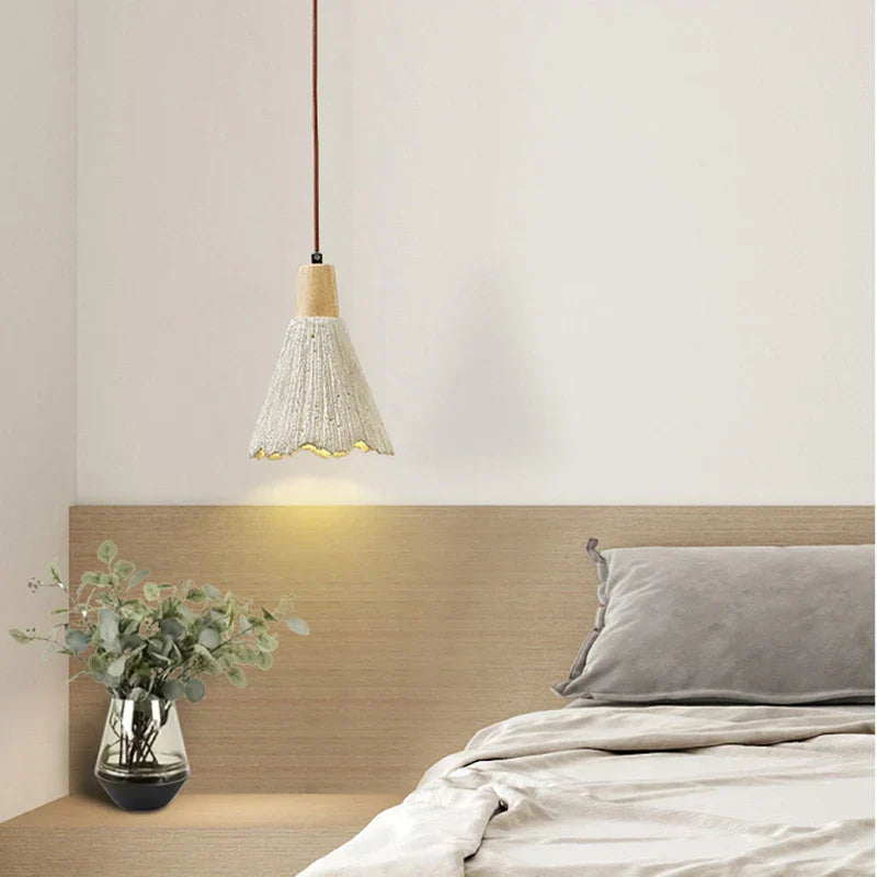 Wabi-Sabi Cream Style LED Chandelier - Minimalist Elegance for Your Living, Dining, and Bedroom