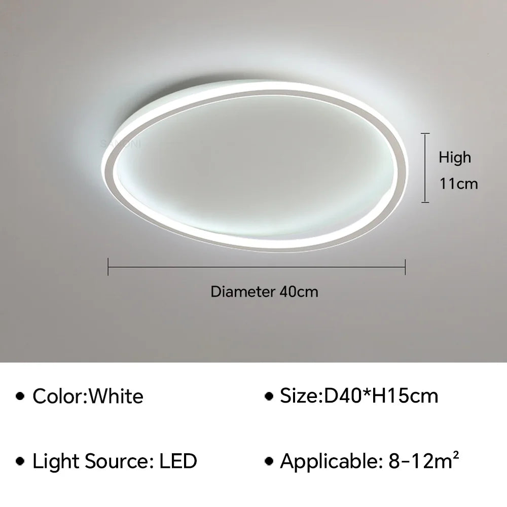 Modern LED Ceiling Chandelier Lamp - Ideal for Living, Dining Room, Bedroom, Children's Room, Study Hall - Elegant Home Decor Lighting Fixture Lustre