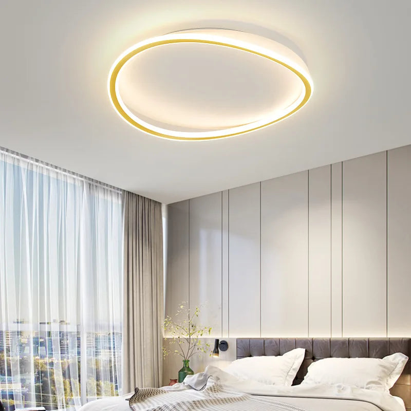Modern LED Ceiling Chandelier Lamp - Ideal for Living, Dining Room, Bedroom, Children's Room, Study Hall - Elegant Home Decor Lighting Fixture Lustre