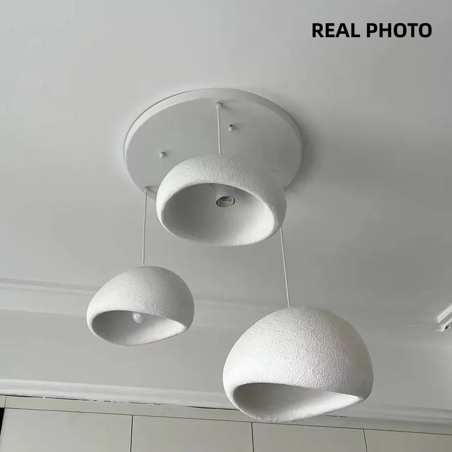Meera - Minimalist Nordic Wabi Sabi LED Pendant Lights - Stylish Dining Room Lighting Fixture"