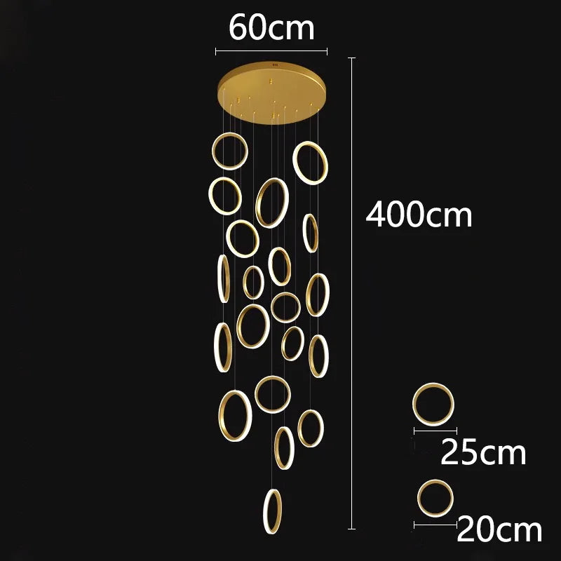 Nordic Home Decoration Chandelier - Versatile Lighting for Living and Dining Spaces