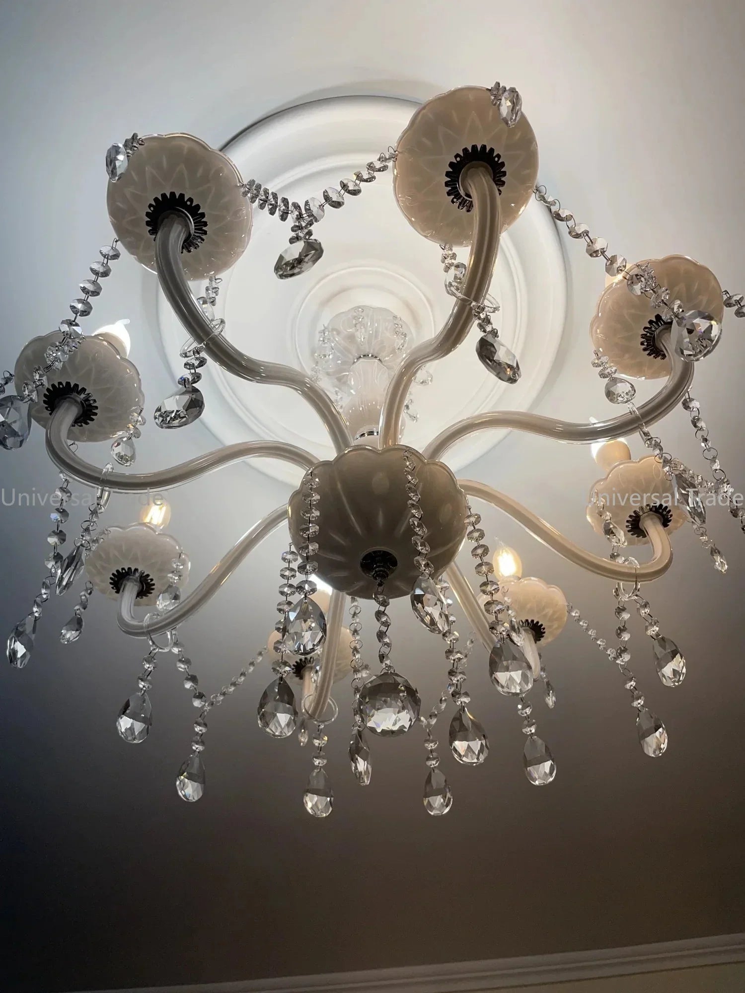 Modern LED Crystal Chandelier - Illuminate Your Home with Elegance