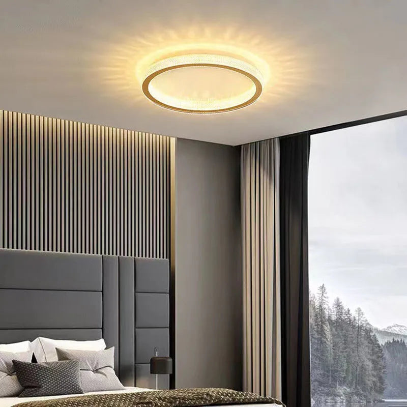 Modern LED Ceiling Lamp - Perfect for Bedroom, Living Room, Dining Room, Study, Hotel Hall - Elegant Ceiling light for Indoor Home Decoration - Lighting Fixture Lustre