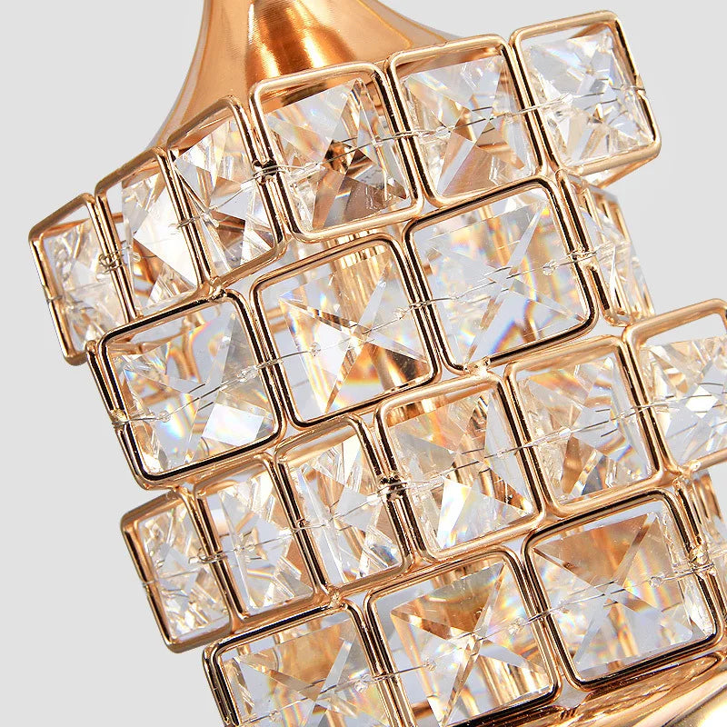 Modern Crystal Table Lamp - European Luxury for Elegant Home Decor and Wedding Gift Ideas