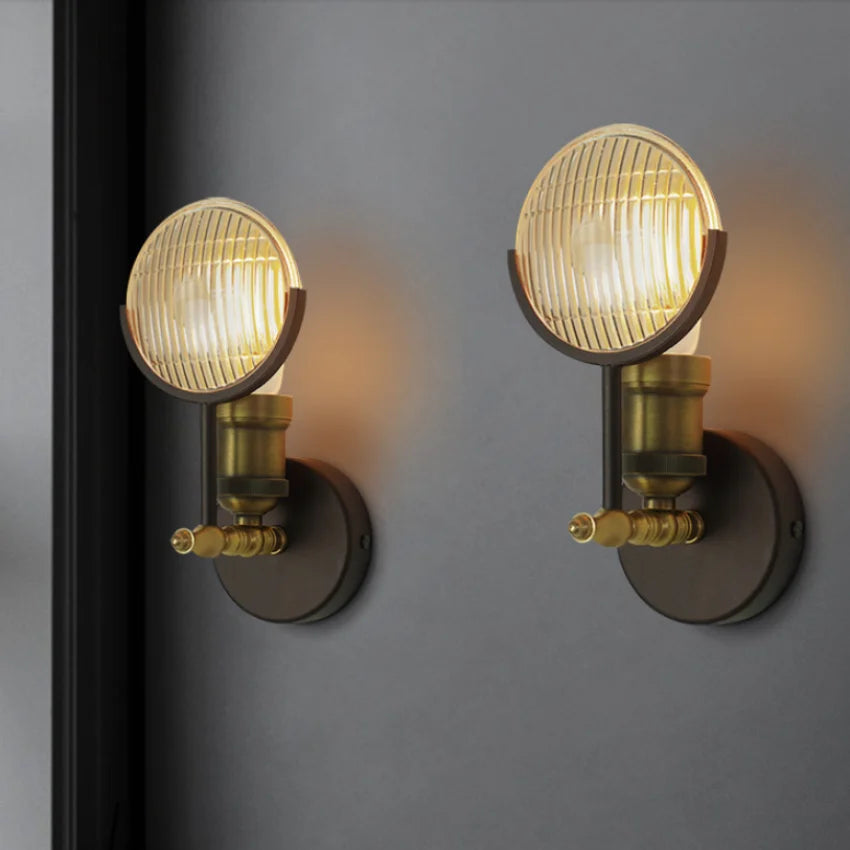 Loft Wall Lamp - Retro American Industrial Lighting Fixture for Shops, Restaurants, and Vintage Decor