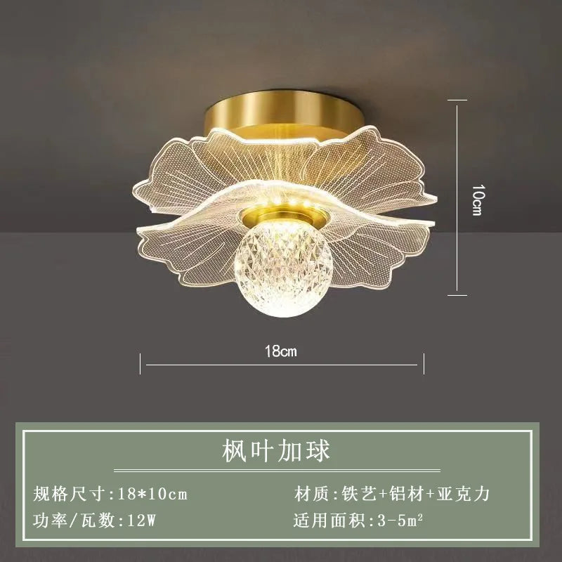 Aisle Light - Corridor LED Ceiling Lamp for Hallway, Balcony, Bay Window, Kitchen, and Bathroom Lighting Fixture