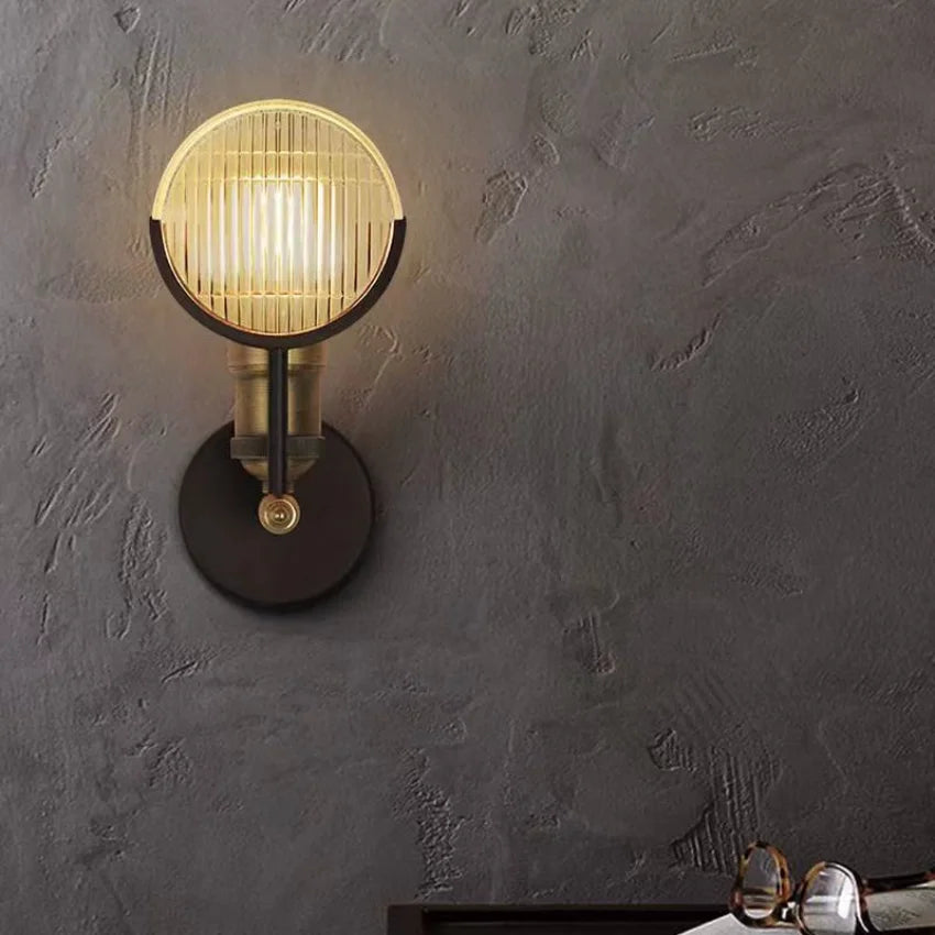 Loft Wall Lamp - Retro American Industrial Lighting Fixture for Shops, Restaurants, and Vintage Decor