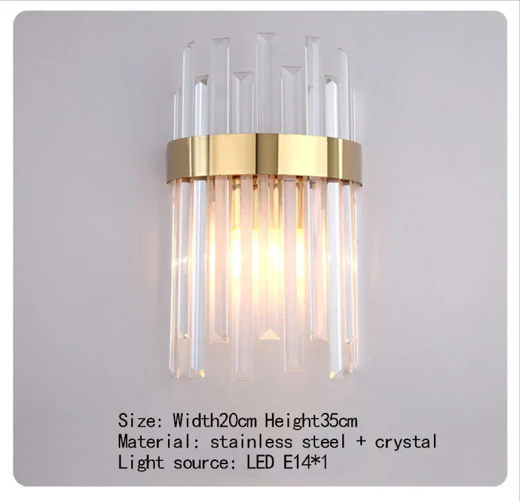 Alianna Modern LED Wall Lamp - Elegant Lighting for Living Rooms and Bedrooms