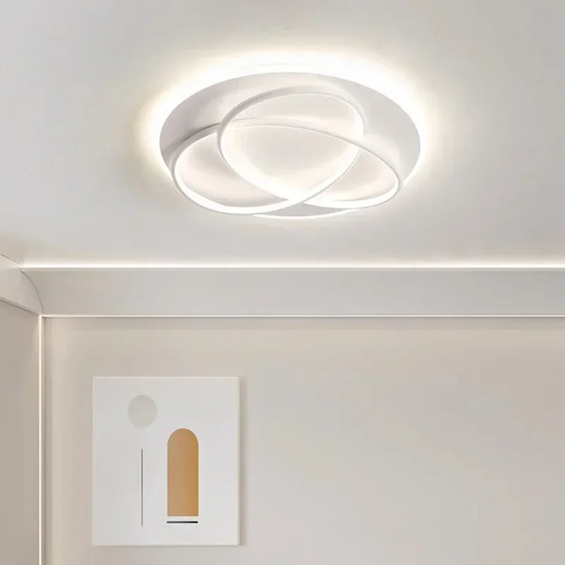 Modern LED Ceiling Lamp - Perfect for Living, Dining Room, Bedroom, Study, Restaurant, Balcony - Stylish Indoor Lighting Fixture Lustre for Home Decoration