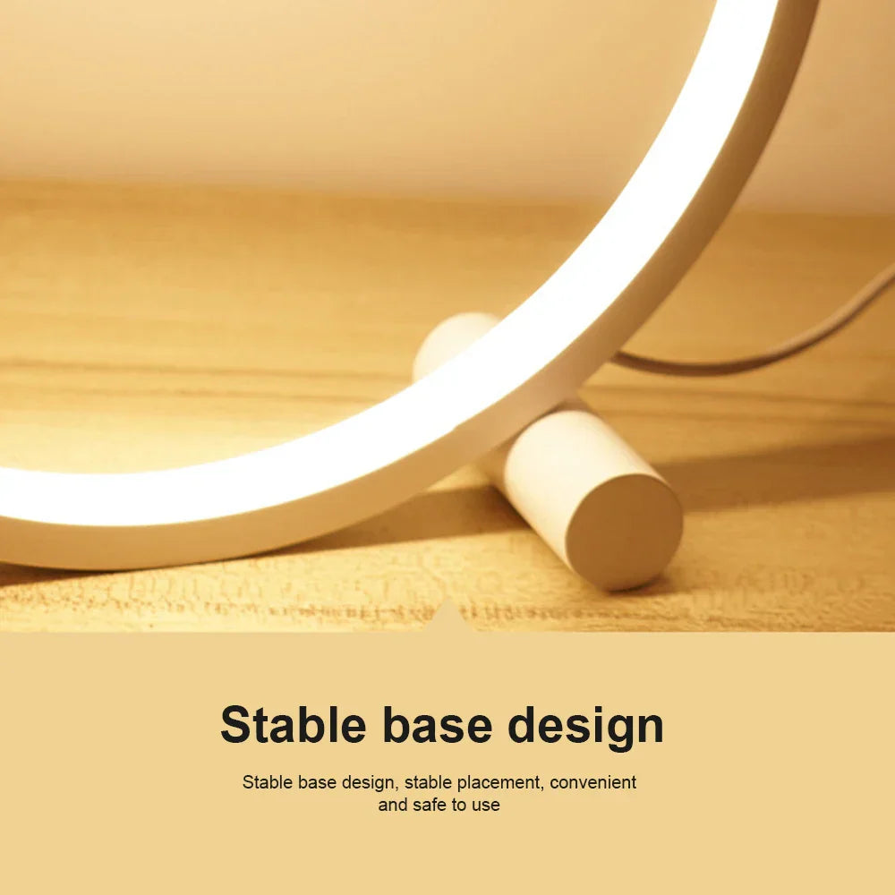 LED Touch Dimmable Table Lamp - USB Desk Light for Decoration, Reading, and Study