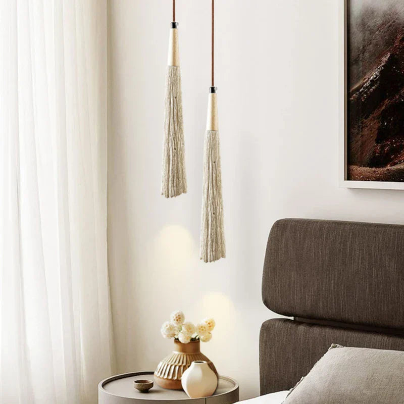Wabi-Sabi Cream Style LED Chandelier - Minimalist Elegance for Your Living, Dining, and Bedroom
