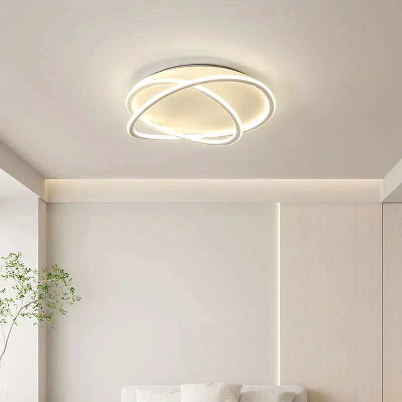 Modern LED Ceiling Lamp - Ideal for Living, Dining Room, Bedroom, Study Room, Restaurant, Balcony - Elegant Indoor Lighting Fixture Lustre for Home Decor